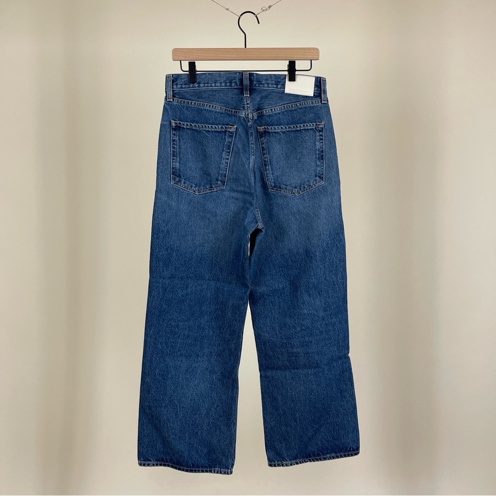 Citizens of Humanity Gaucho Vintage Wide Leg Cropped Jeans in Oasis Blue Denim - Picture 10 of 10